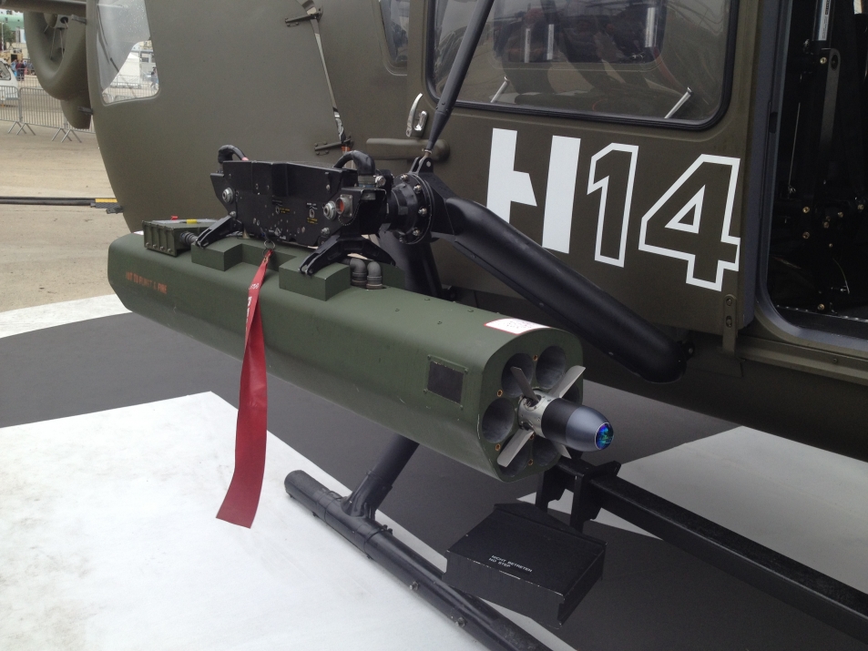 FZ | Forges de Zeebrugge – Rocket system 70mm (2.75”) : Airbus Helicopters choose Thales to integrate Laser Guided Rockets on H145M helicopters